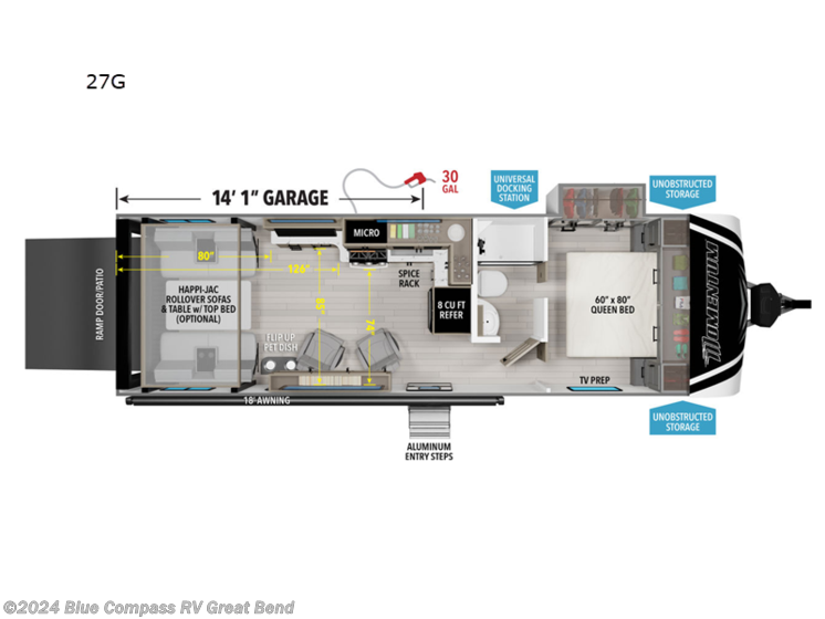 New 2025 Grand Design Momentum G-Class 27G available in Great Bend, Kansas