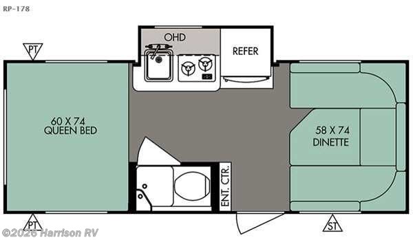 2016 Forest River R Pod Rp 178 Rv For Sale In Jefferson Ia 50129