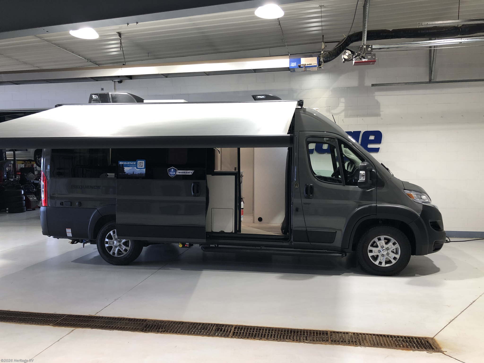 2027 Thor Motor Coach Sequence 20Y - New Class B For Sale by Heritage RV in Tomahawk, Wisconsin features Batteries, Solar Panel, Self Contained, Inverter, Hitch