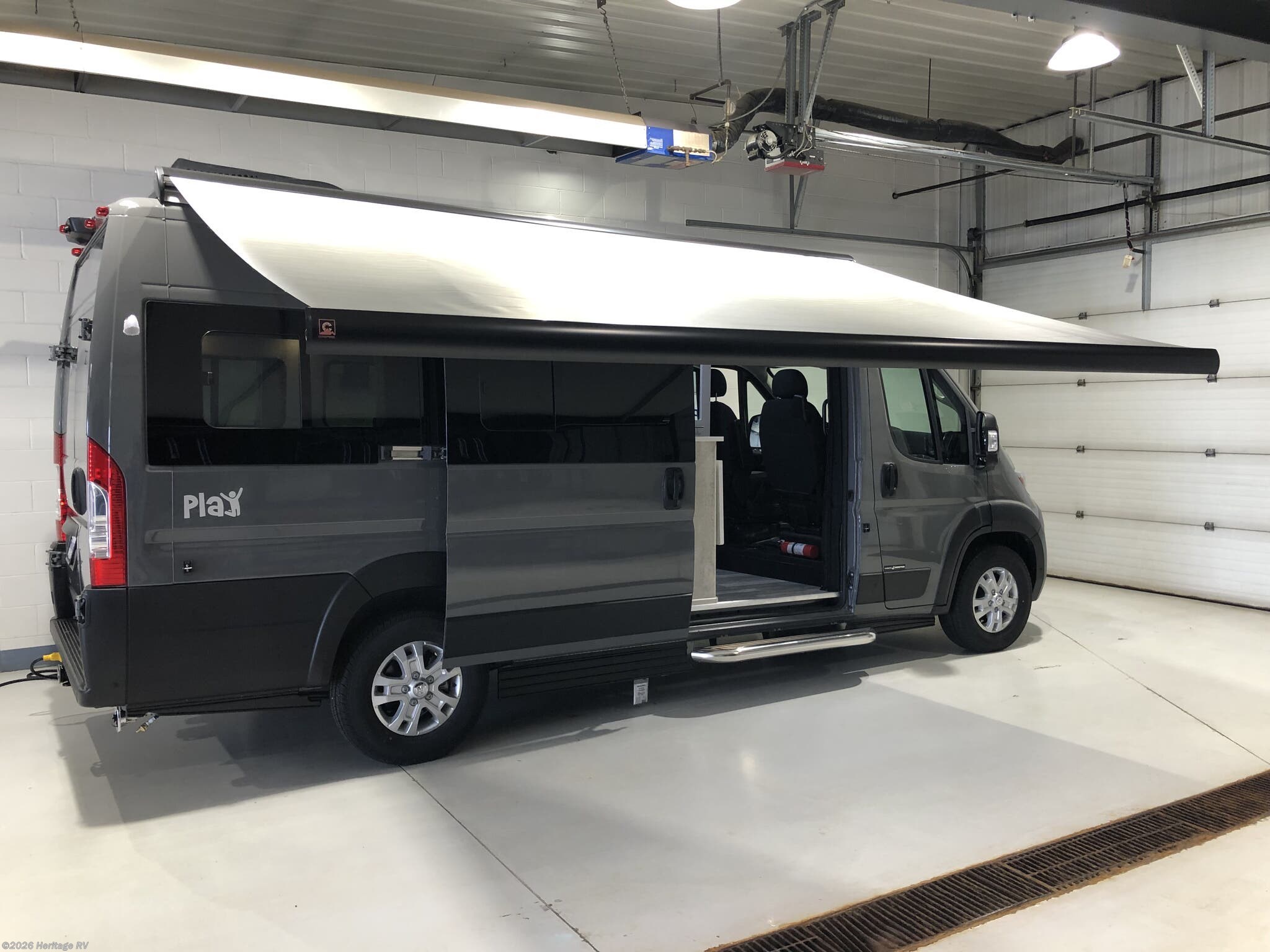 2026 Roadtrek Play Twin Beds - New Class B For Sale by Heritage RV in Tomahawk, Wisconsin features Smoke Detector, Self Contained, Medicine Cabinet, Fire Extinguisher, Auxiliary Battery