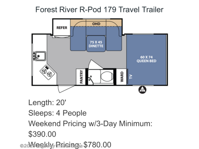 2019 Forest River Rv R Pod Rp 179 For Sale In Salem Or 97305