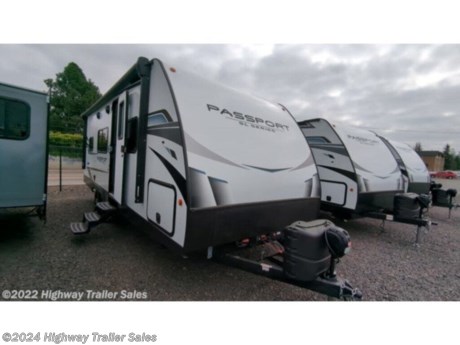 &lt;p&gt;2022 passport 229RK&lt;br /&gt;&lt;br /&gt;Solar Flex 400i, Electric Stab Jacks, Ladder, 15.0 BTU A/C, Theater Seats, GT &quot;Go Anywhere&quot; Package, Heated and Enclosed Underbelly and 6cf RV Fridge.&lt;br /&gt;&lt;br /&gt;&amp;nbsp;http://www.hwytrailersales.com/--xInventoryDetail?id=12961514&lt;/p&gt;