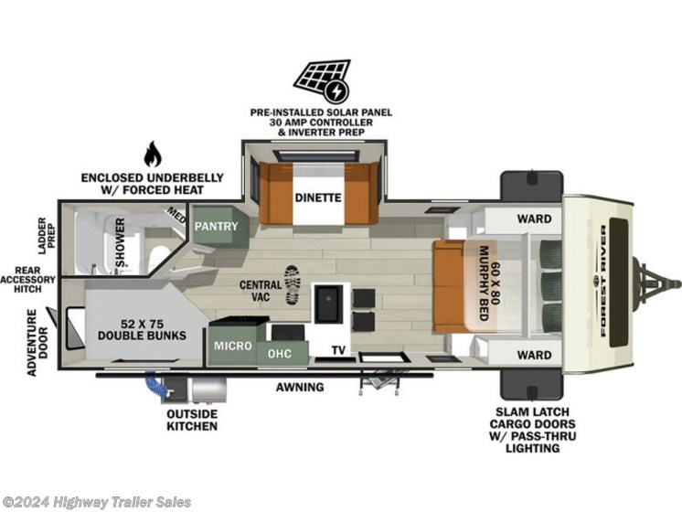 New 2025 Forest River No Boundaries NB20.3BM available in Salem, Oregon