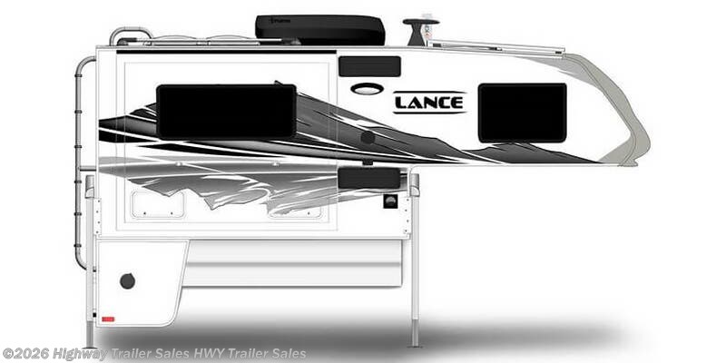 Stock Image for 2025 Lance Short Bed 855S (options and colors may vary)