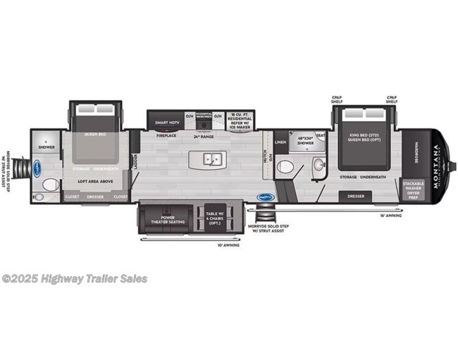 2025 Keystone Montana High Country 381TB