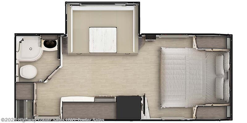 Floorplan of 2026 Lance TT 1995