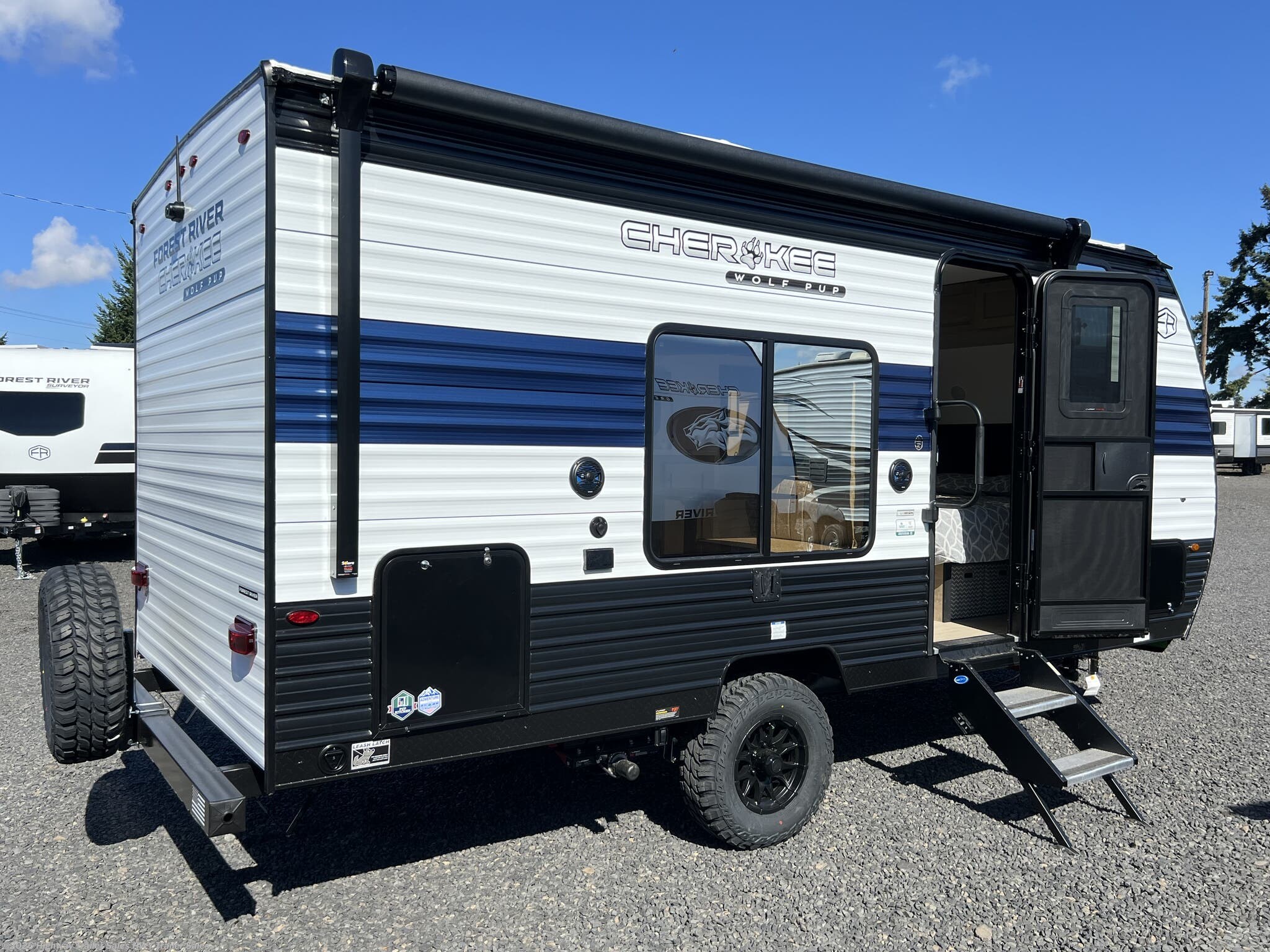 New 2026 Forest River Cherokee Wolf Pup 16FQW available in Salem, Oregon