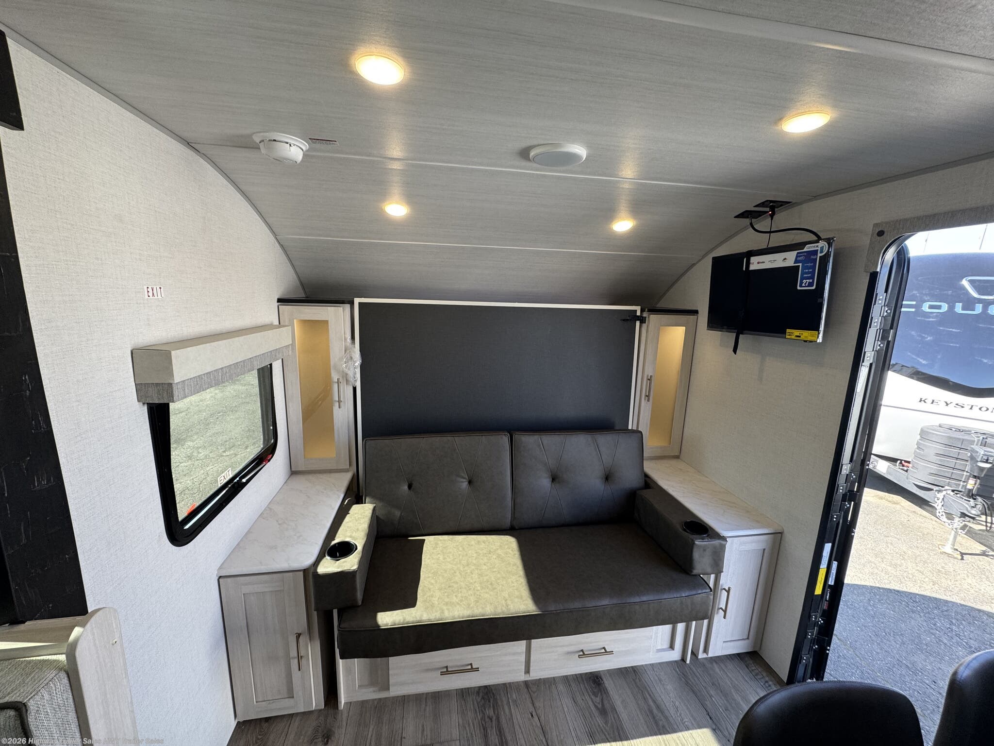 2026 Forest River R-Pod RP-203 - New Travel Trailer For Sale by Highway Trailer Sales in Salem, Oregon features Screen Door, Murphy Bed, Insulated, Smoke Detector, Power Hitch Jack