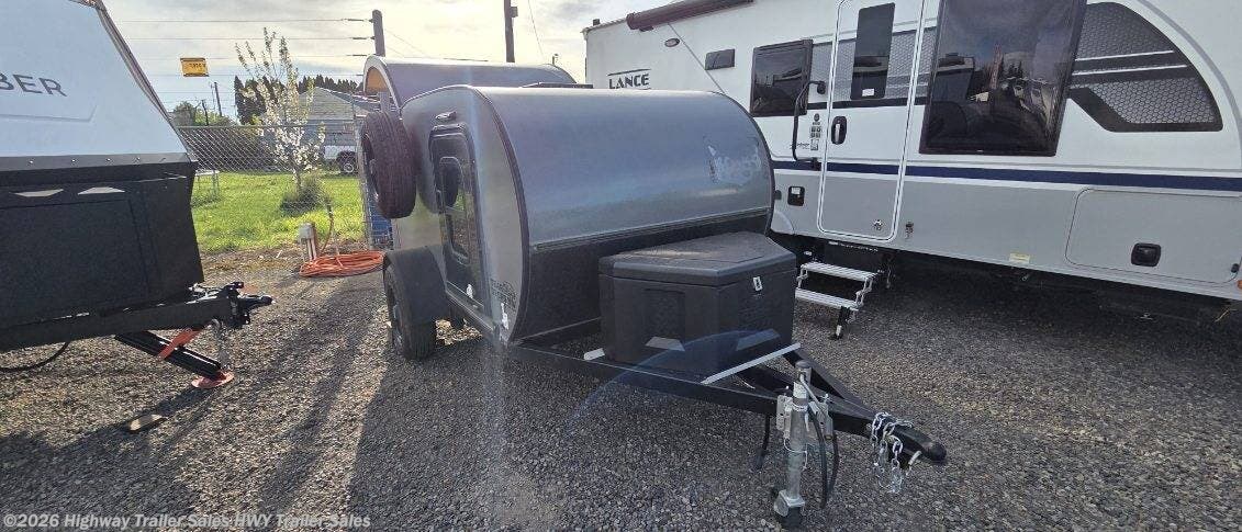 2023 On The Road TEARDTOP NW TREK - Used Teardrop Trailer For Sale by Highway Trailer Sales in Salem, Oregon features Solar Panel, Roof Vent, Converter, Kitchen Sink, Spare Tire Kit