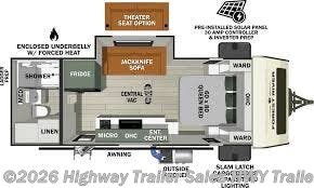 Floorplan of 2026 Forest River No Boundaries Beast Mode NB19.4