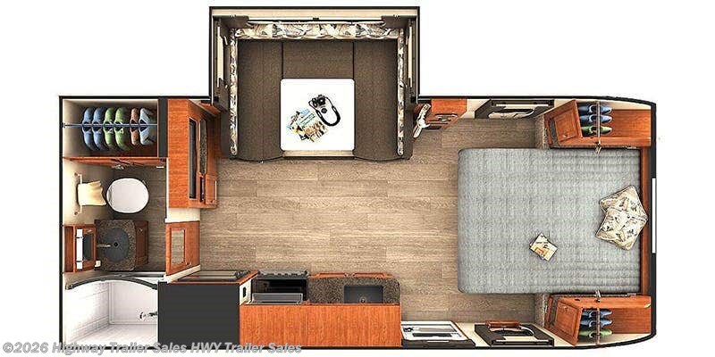 Floorplan of 2022 Lance TT 1985