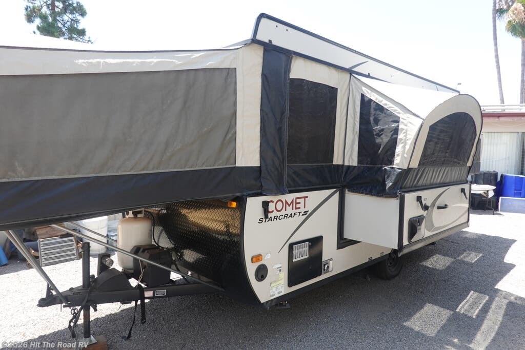 2016 Starcraft Comet HW3611 - Used Popup For Sale by Hit The Road RV in San Diego, California features Microwave, Furnace, Stove, Water Heater, Refrigerator