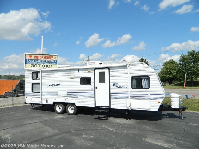 U91100 2001 Forest River Salem 28 Qbs Quad Bunks Sofa Slide Travel Trailer For Sale In Canton Mi