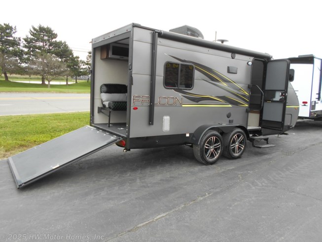 N04272 2020 Travel Lite Falcon F 23th Toy Hauler For Sale In Canton Mi