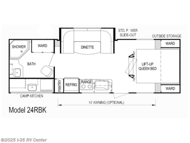 2013 Skyline Koala Super Lite 24rbk Rv For Sale In Denton Tx 76207 At4044 Rvusa Com Classifieds
