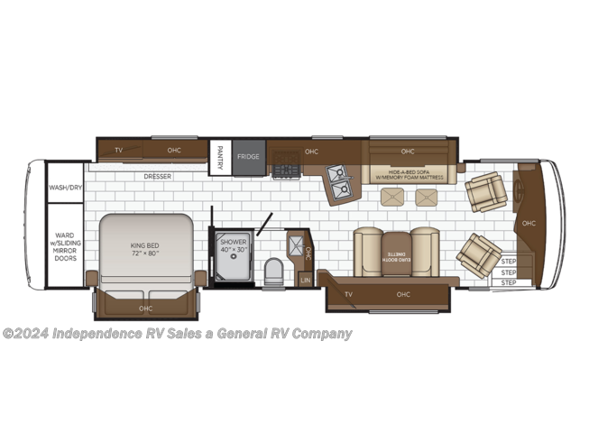 2023 Newmar Kountry Star 3426 - New Diesel Pusher For Sale by Independence RV Sales in Winter Garden, Florida