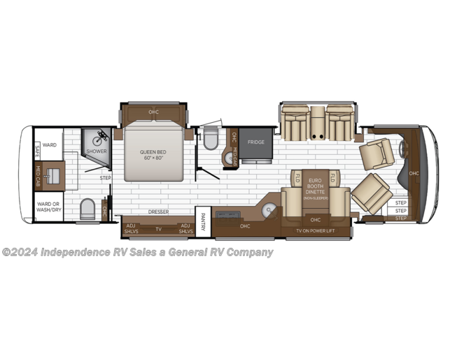 2024 Newmar New Aire 3547 - New Diesel Pusher For Sale by Independence RV Sales a General RV Company in Winter Garden, Florida