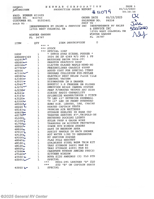 2024 Newmar Dutch Star 4369 RV for Sale in Winter Garden, FL 34787