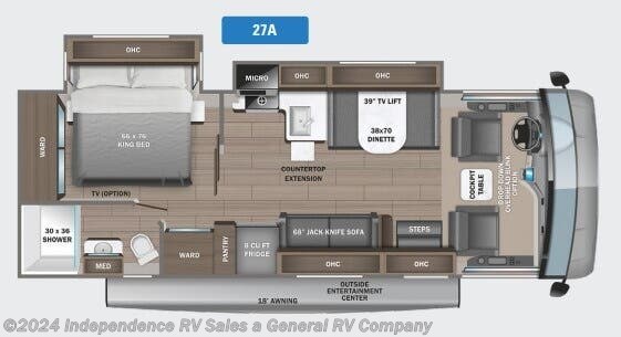 2023 Jayco Alante 27A - Used Class A For Sale by Independence RV Sales a General RV Company in Winter Garden, Florida