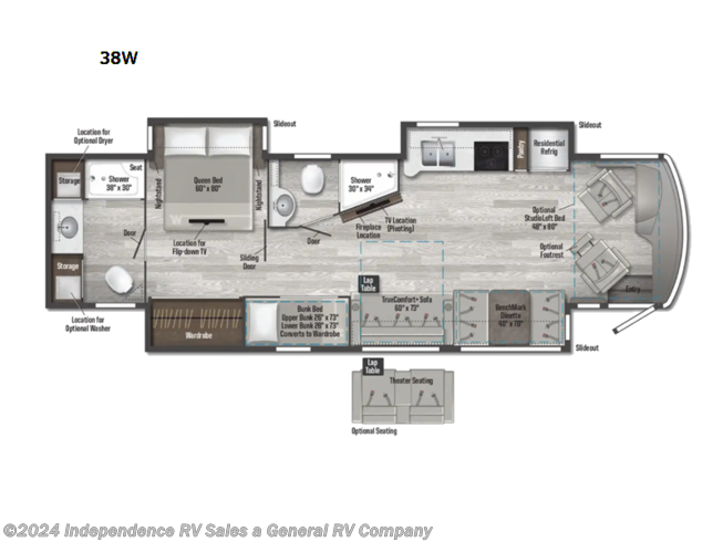 2022 Winnebago Forza 38W - Used Class A For Sale by Independence RV Sales a General RV Company in Winter Garden, Florida