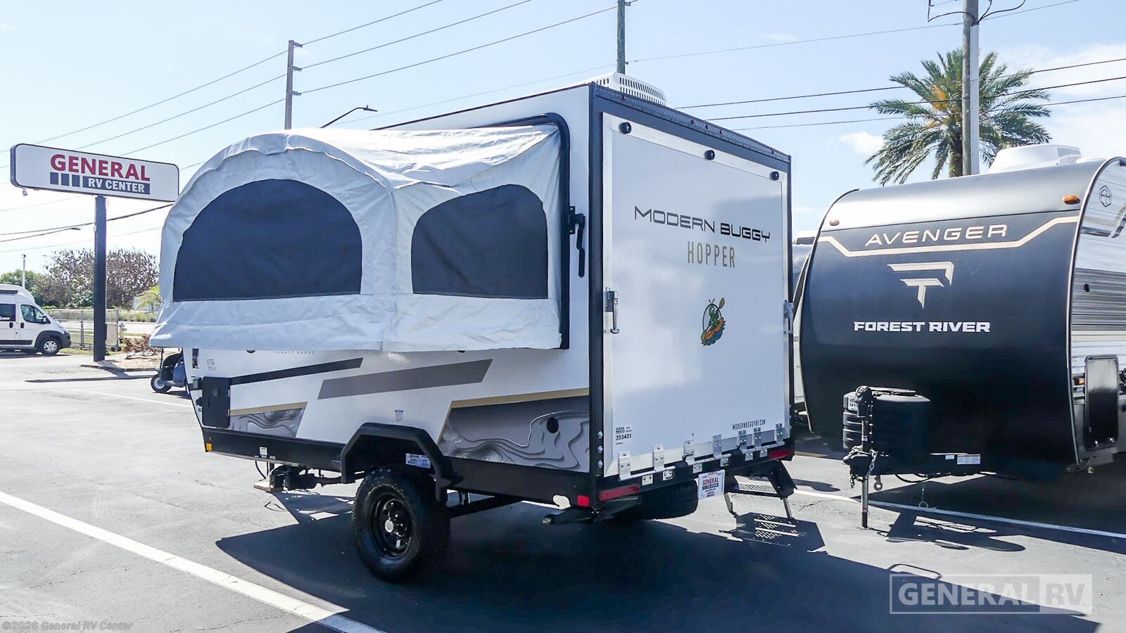2026 Hopper HOPPER 2 by Modern Buggy Trailers from General RV Center in Winter Garden, Florida