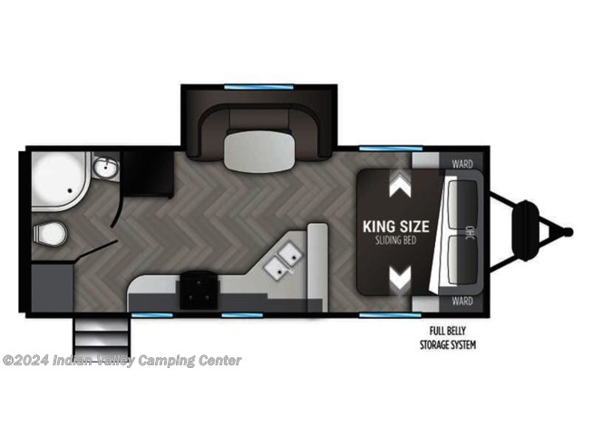 2022 Cruiser RV Shadow Cruiser SC225RBS floorplan image