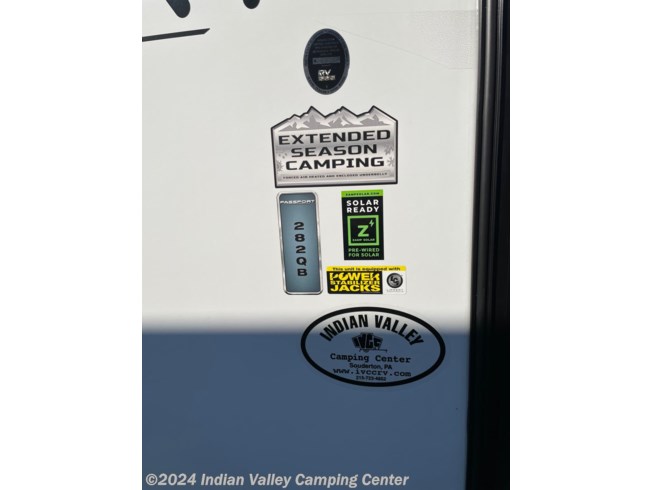 2023 Passport SL Series 282QB by Keystone from Indian Valley Camping Center in Souderton, Pennsylvania