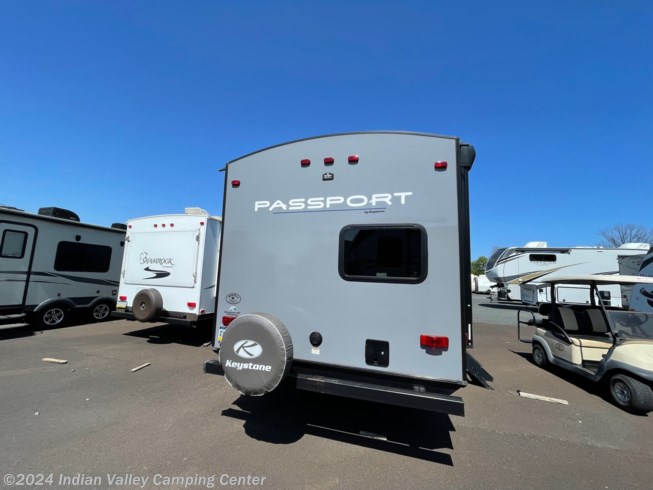 2020 Keystone Passport Grand Touring 2600BH GT - Used Travel Trailer For Sale by Indian Valley Camping Center in Souderton, Pennsylvania features Stove Top Burner, TV, Outside Kitchen, Medicine Cabinet, CO Detector