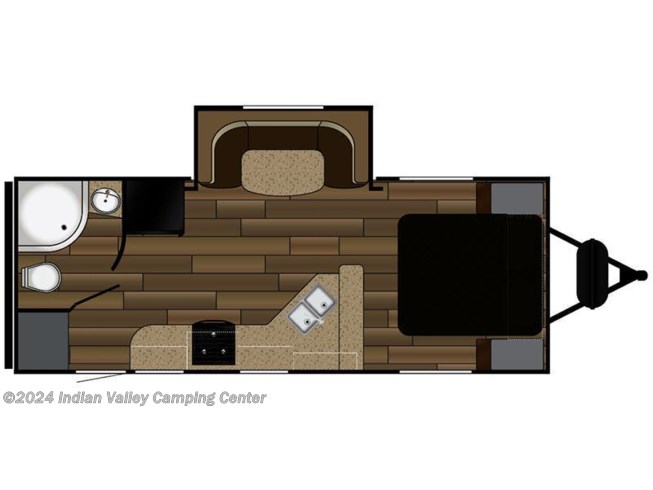 2018 Cruiser RV Shadow Cruiser SC225RBS floorplan image
