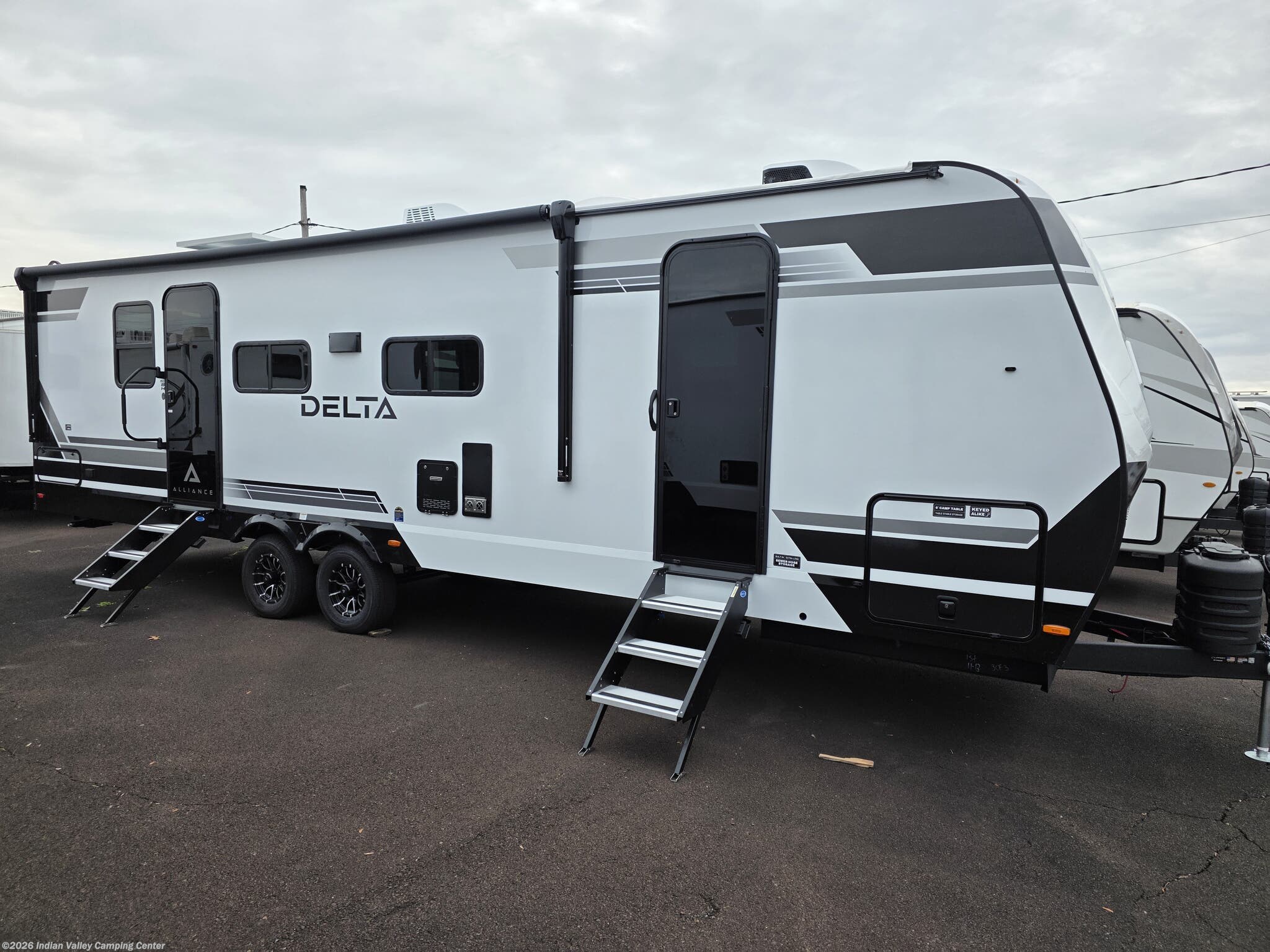 2026 Alliance RV Delta 291BH - New Travel Trailer For Sale by Indian Valley Camping Center in Souderton, Pennsylvania features Smart TV, Slideout, Backup Camera, Detachable Power Cord, Solar Panel