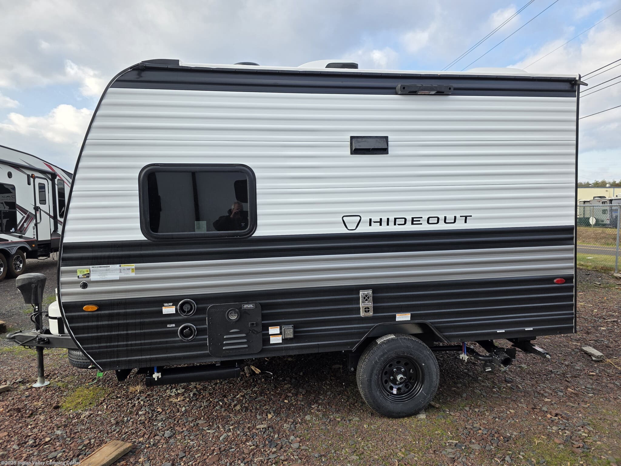 2026 Keystone Hideout 123BB - New Travel Trailer For Sale by Indian Valley Camping Center in Souderton, Pennsylvania features Air Conditioning, Smoke Detector, TV Antenna, Water Heater, Converter