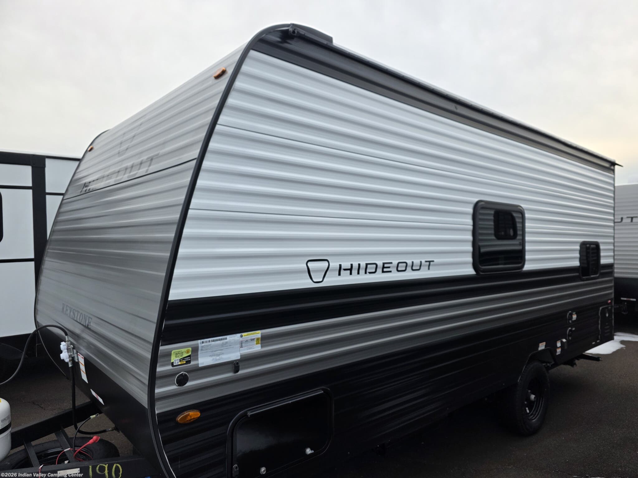 2026 Keystone Hideout 161BH - New Travel Trailer For Sale by Indian Valley Camping Center in Souderton, Pennsylvania features Smoke Detector, Furnace, Converter, Bunk Beds, Awning