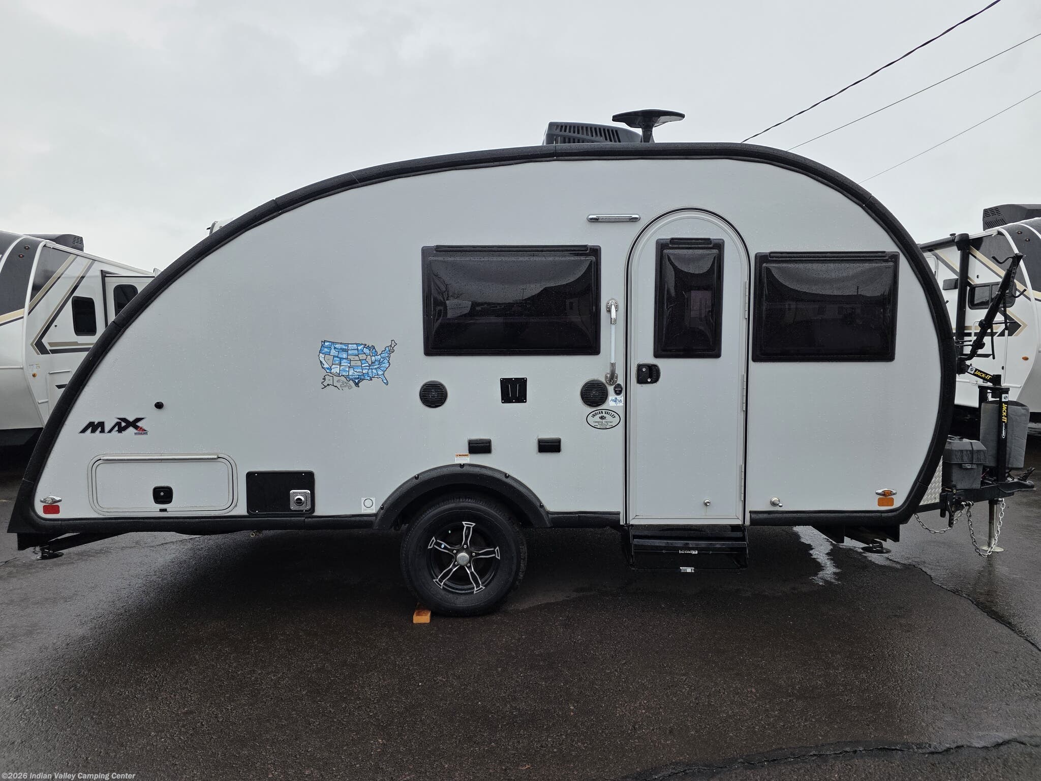 2022 Little Guy Trailers Max - Used Teardrop Trailer For Sale by Indian Valley Camping Center in Souderton, Pennsylvania features Furnace, TV Antenna, Converter, Microwave, Air Conditioning