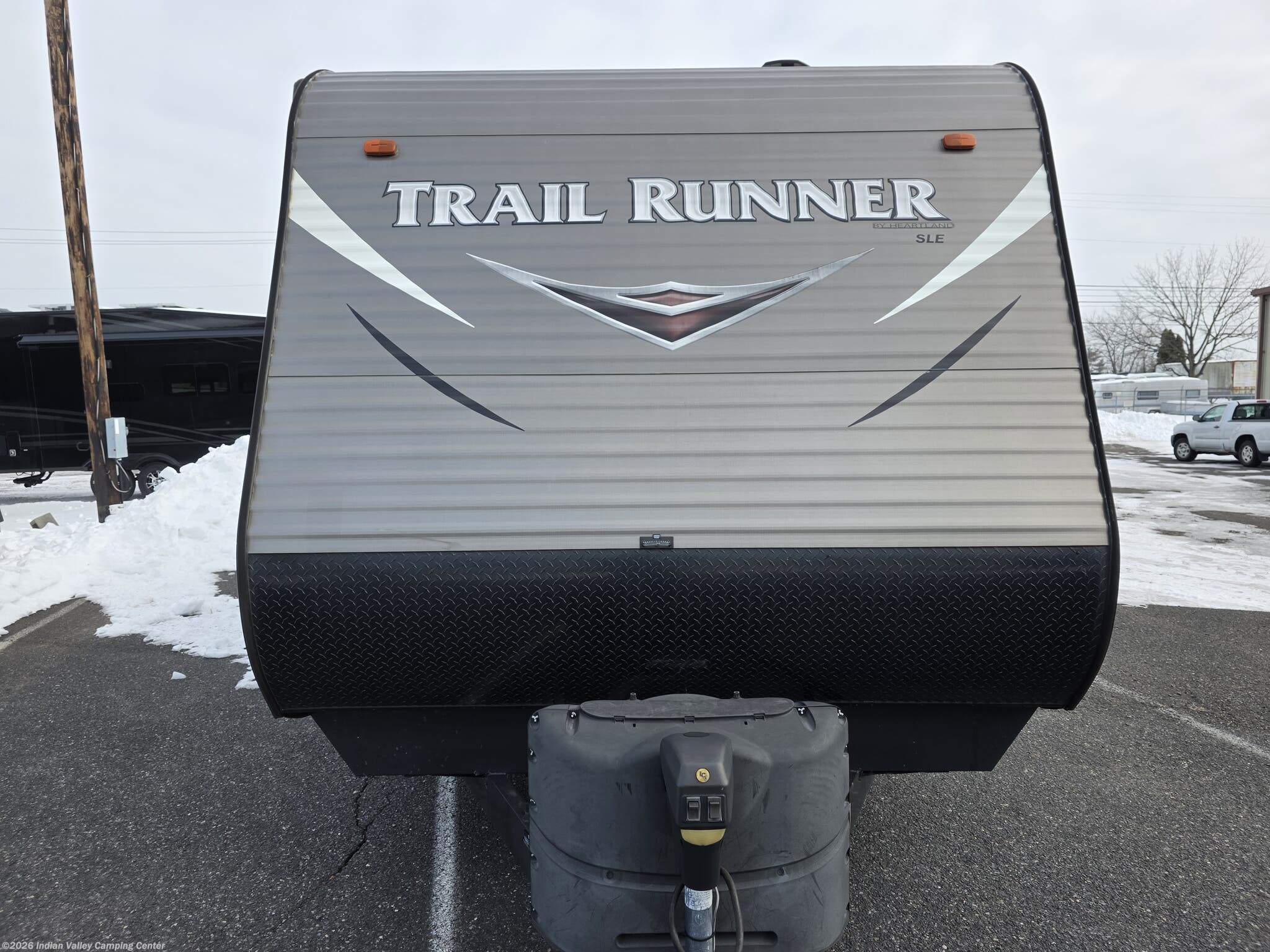 2018 Heartland Trail Runner SLE 31SLE - Used Travel Trailer For Sale by Indian Valley Camping Center in Souderton, Pennsylvania features Converter, Power Awning, TV Antenna, Stove Top Burner, Awning