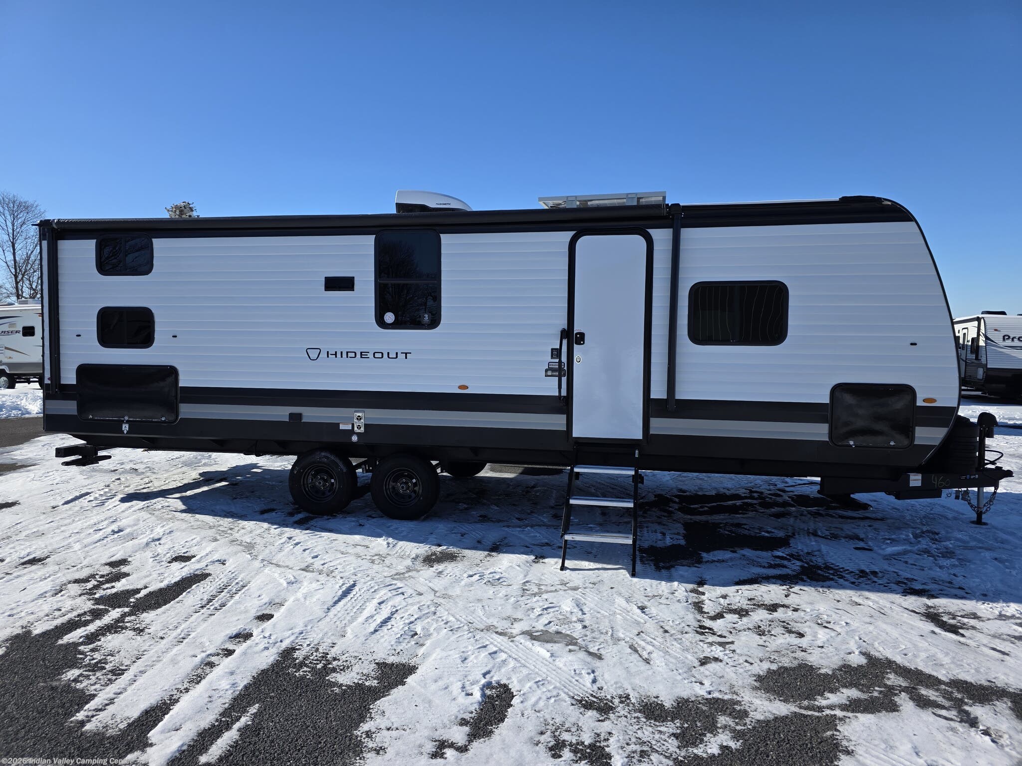 2026 Keystone Hideout 262BH - New Travel Trailer For Sale by Indian Valley Camping Center in Souderton, Pennsylvania features Shower, Non-Smoking Unit, Toilet, Leveling Jacks, Power Awning