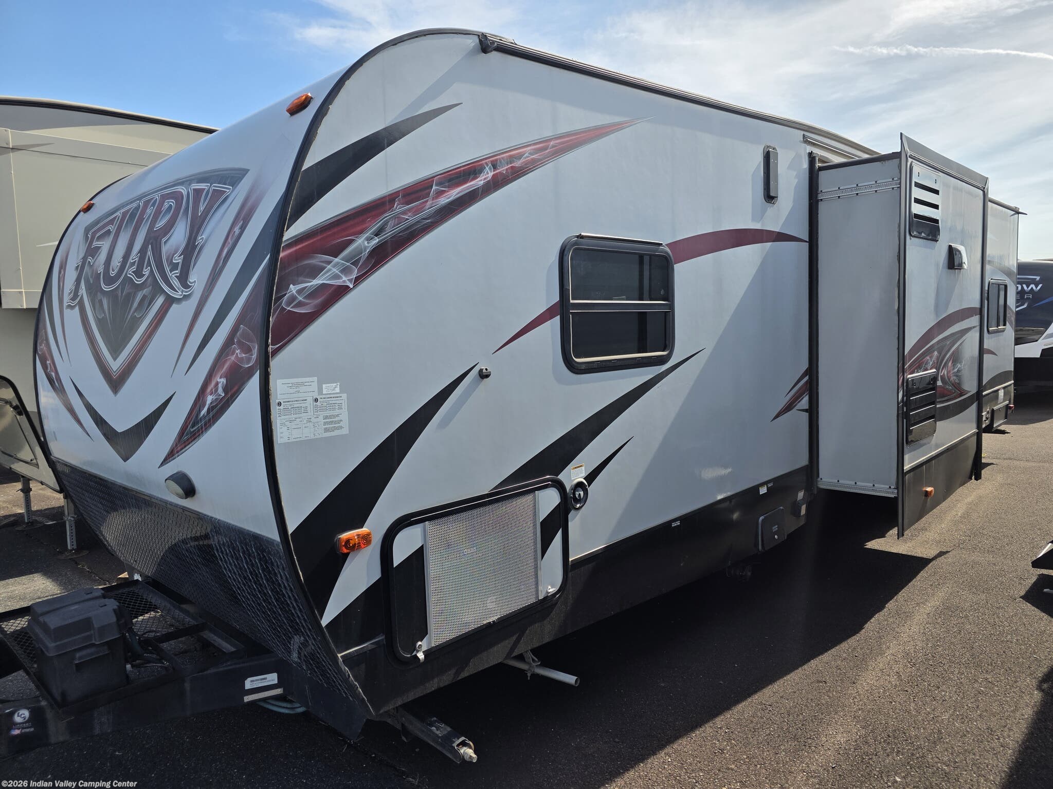 2016 Prime Time Fury 3012X - New Toy Hauler For Sale by Indian Valley Camping Center in Souderton, Pennsylvania features Stereo System, Air Conditioning, CD Player, Stove, Stove Top Burner