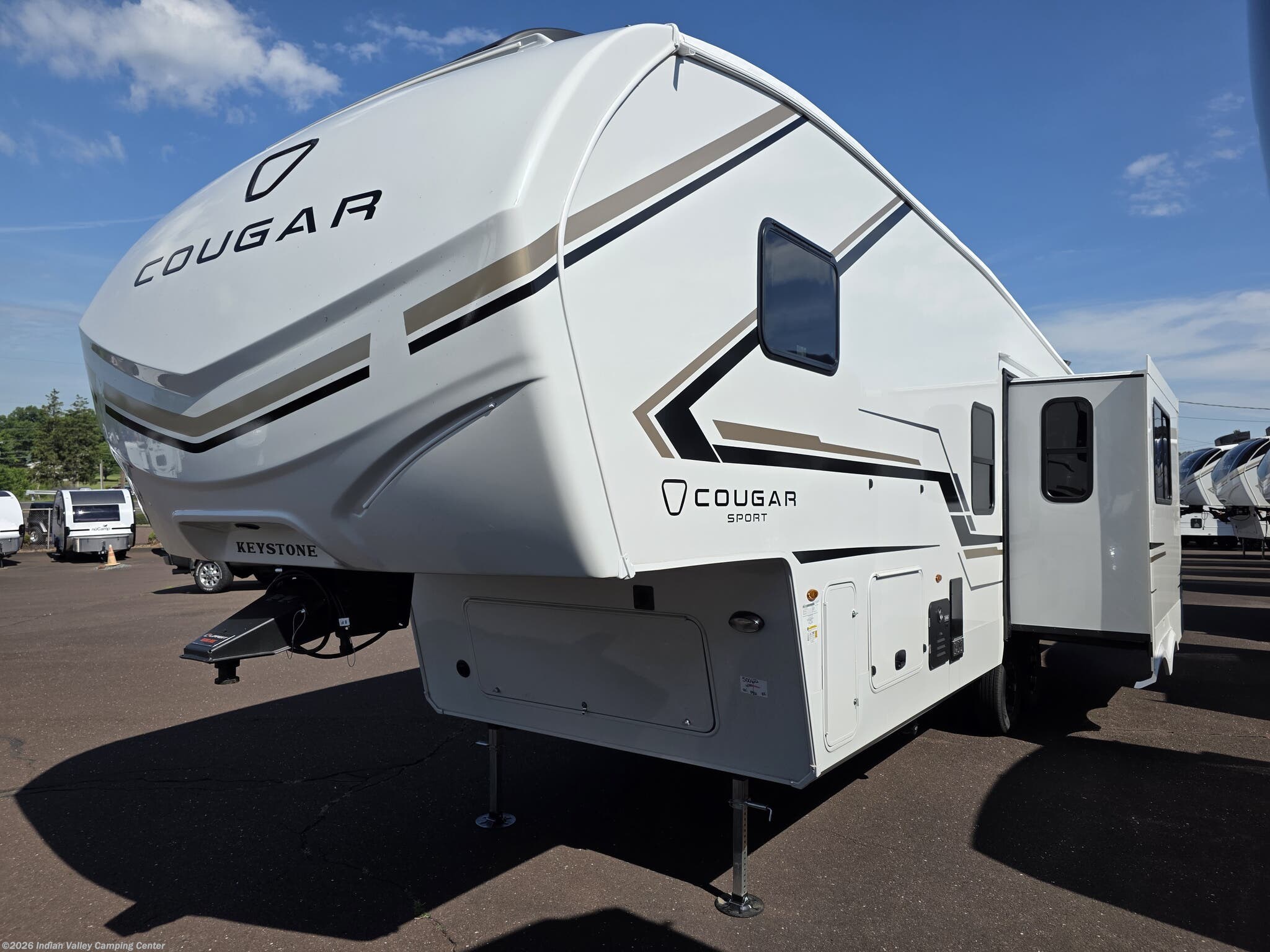 2026 Keystone Cougar Sport 2700BH - New Fifth Wheel For Sale by Indian Valley Camping Center in Souderton, Pennsylvania features Propane, Stabilizer Jacks, Hitch, Booth Dinette, Smoke Detector