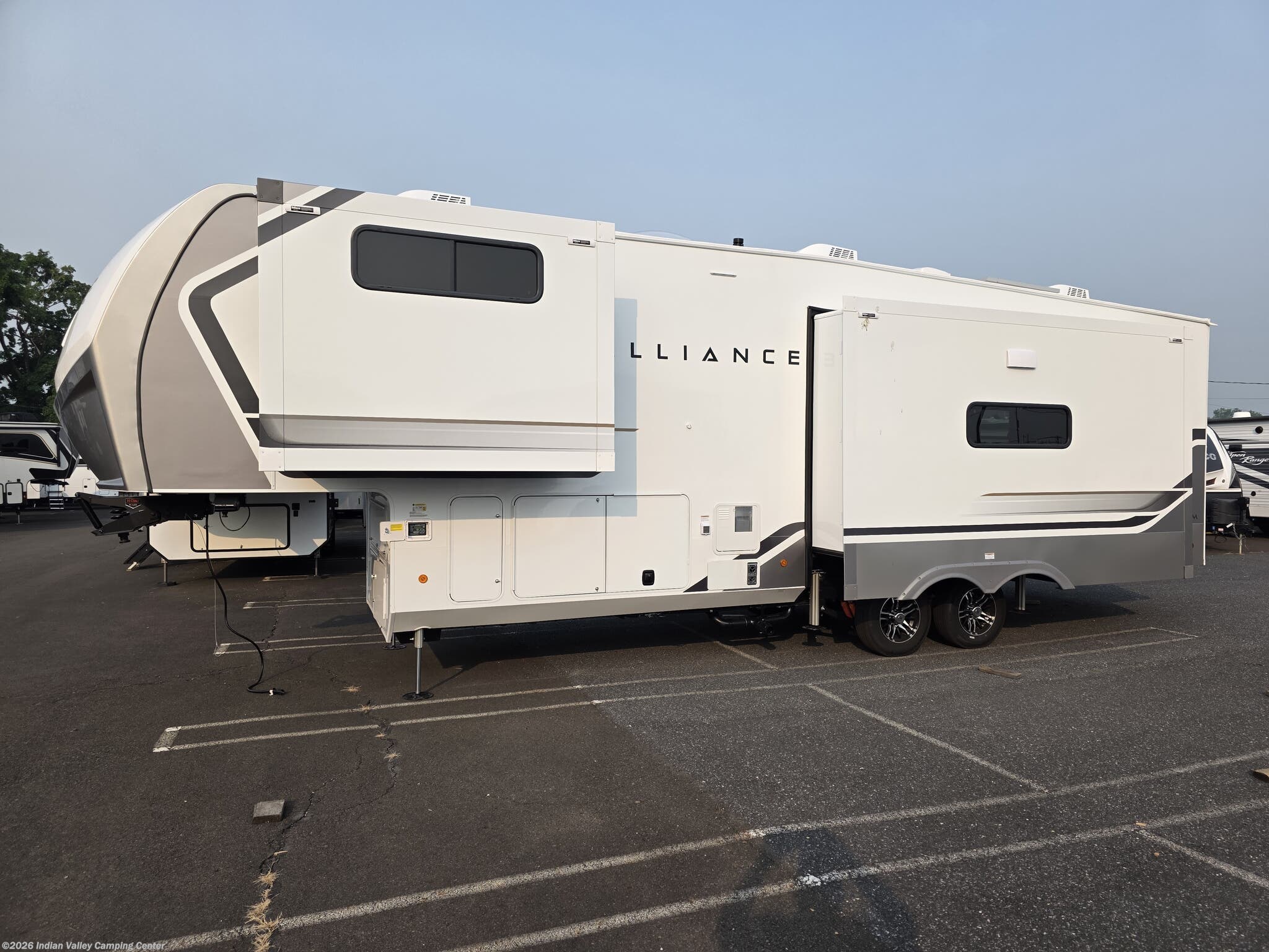 2027 Alliance RV Paradigm 310RL - New Fifth Wheel For Sale by Indian Valley Camping Center in Souderton, Pennsylvania features TV, Hide-A-Bed, Enclosed Underbelly, Toilet, Water Heater