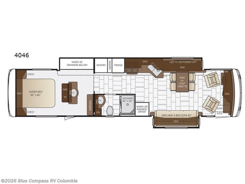 2018 Newmar Ventana 4046 - Used Class A For Sale by Blue Compass RV Columbia in Lexington, South Carolina features Slideout