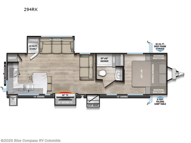 2027 Alliance RV Delta 294RK - New Travel Trailer For Sale by Blue Compass RV Columbia in Lexington, South Carolina features Slideout