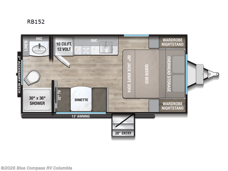 2026 Alliance RV Delta Solo RB152 - New Travel Trailer For Sale by Blue Compass RV Columbia in Lexington, South Carolina