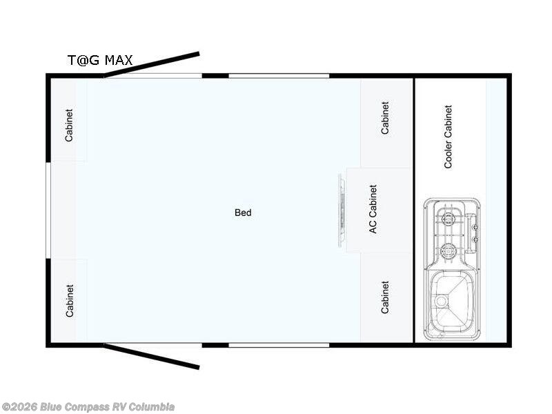 2017 NuCamp T@G MAX - Used Travel Trailer For Sale by Blue Compass RV Columbia in Lexington, South Carolina
