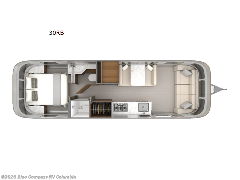2027 Airstream Classic 30RB - New Travel Trailer For Sale by Blue Compass RV Columbia in Lexington, South Carolina