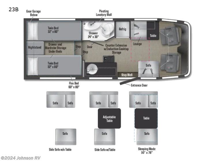 2024 Winnebago Ekko Sprinter 23B RV for Sale in Sandy, OR 97055 22510