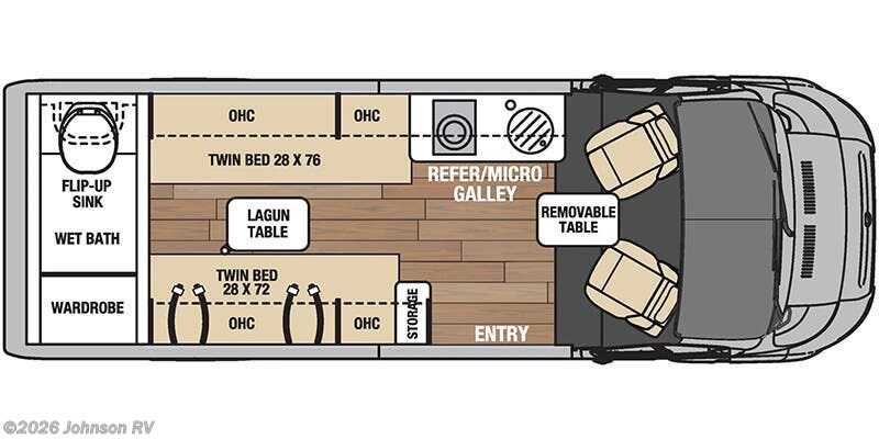 2025 Coachmen Nova 20RB - New Class B For Sale by Johnson RV in Sandy, Oregon