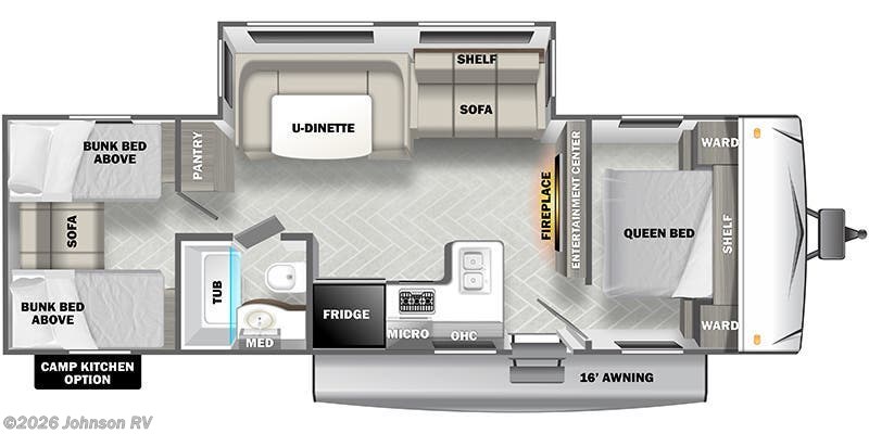 2025 Forest River EVO Elite Northwest 2985VB - New Travel Trailer For Sale by Johnson RV in Sandy, Oregon