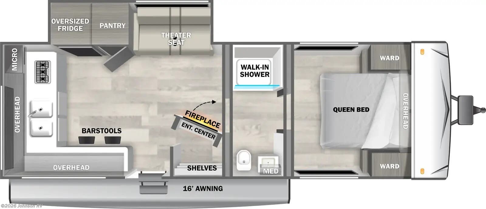 2025 Forest River EVO Northwest 2290ER - New Travel Trailer For Sale by Johnson RV in Sandy, Oregon