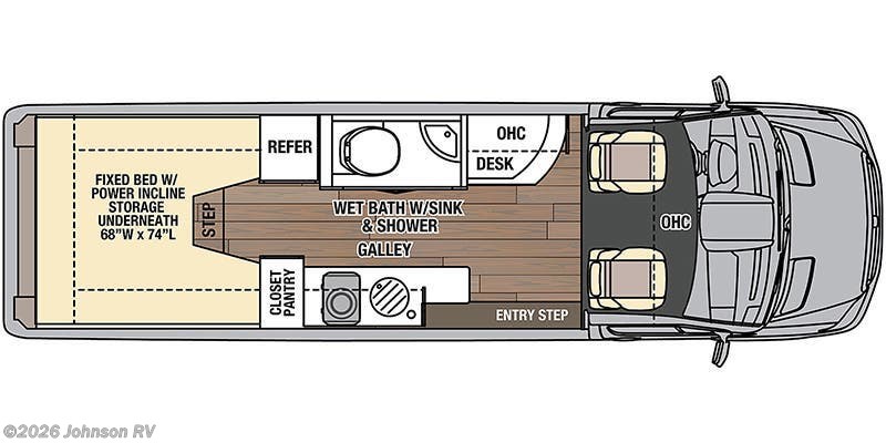 2021 Coachmen Galleria 24A - Used Class B For Sale by Johnson RV in Sandy, Oregon