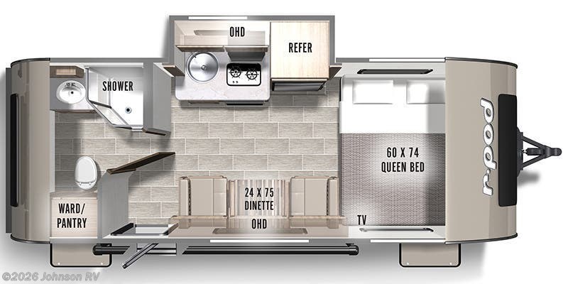 2022 Forest River R-Pod RP-180 - Used Travel Trailer For Sale by Johnson RV in Sandy, Oregon