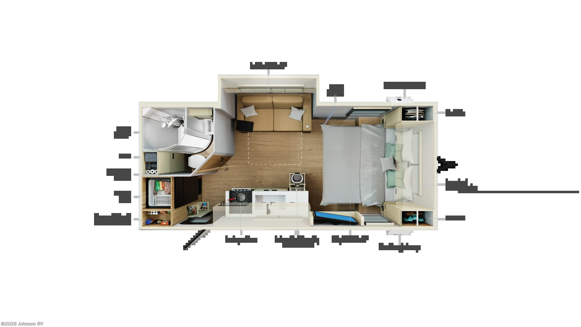 2026 Winnebago Thrive 18FBS - New Travel Trailer For Sale by Johnson RV in Sandy, Oregon